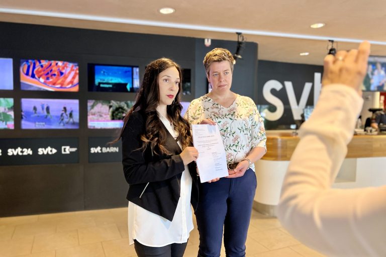 Hannah Laustiola, generalsekreterare Läkare i Världen, och Anna Johansson, generalsekreterare Amnesty.